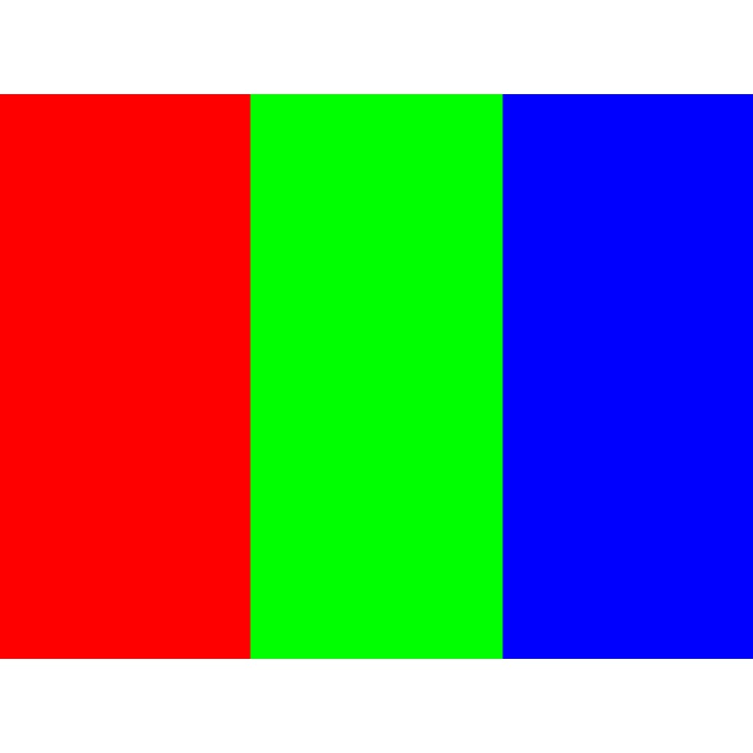 Fit: 1080 x 1080 JPG: synthetic color bands showing the crop or borders